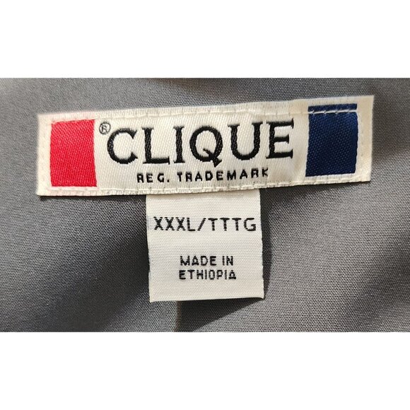 Clique Gray Hooded Softshell Jacket XXXL Waterproof Windproof Outdoor Wear - Picture 4 of 9